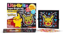 Pokemon Lite-Brite 玩具超级迷人，现已上市